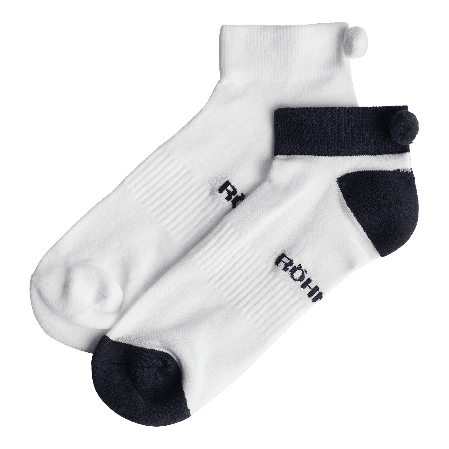 Rohnisch Ladies 2-Pack Pompom Golf Socks 110216